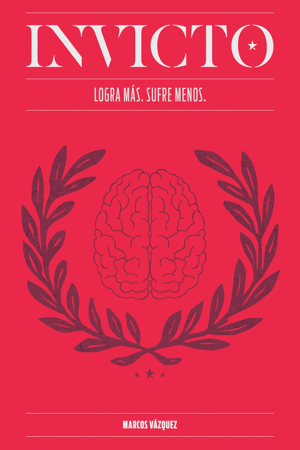 Portada de Invicto, edición en español